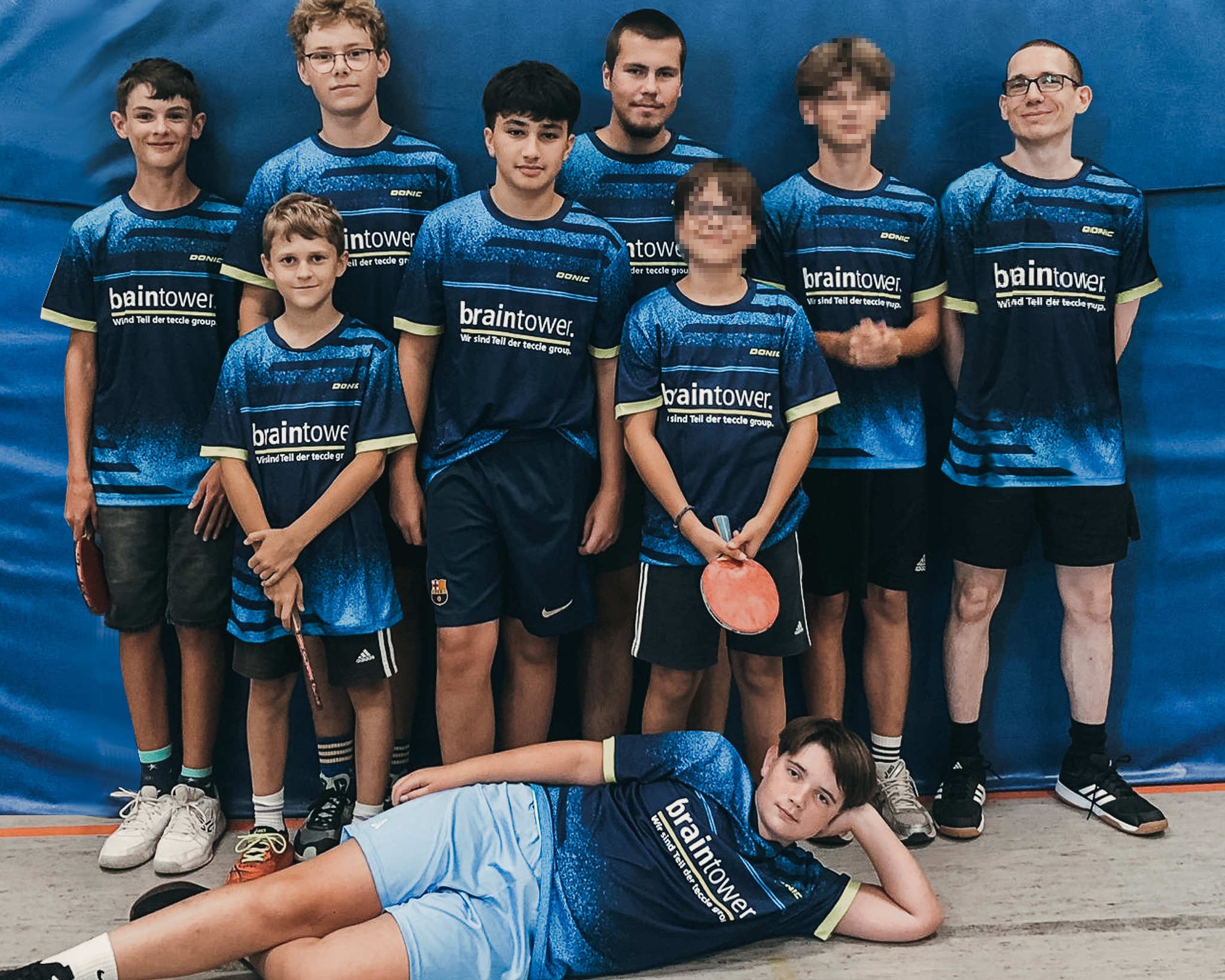 Gruppenbild der Jugendmannschaft