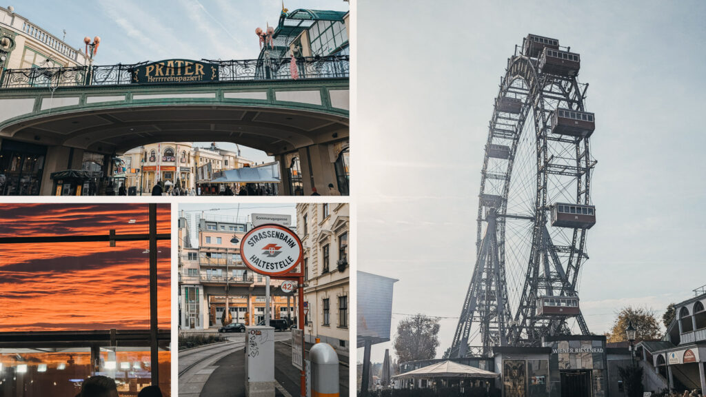 Collage aus Bildern Workation